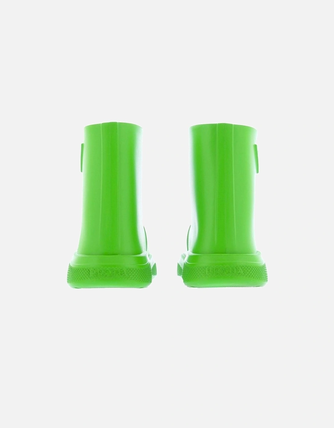 Rubber Slip-On Sandals with Relief Logo Women - Green Boots