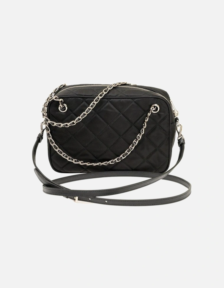 Quilted Camera Bag with Chain Strap for Everyday Essentials Women -