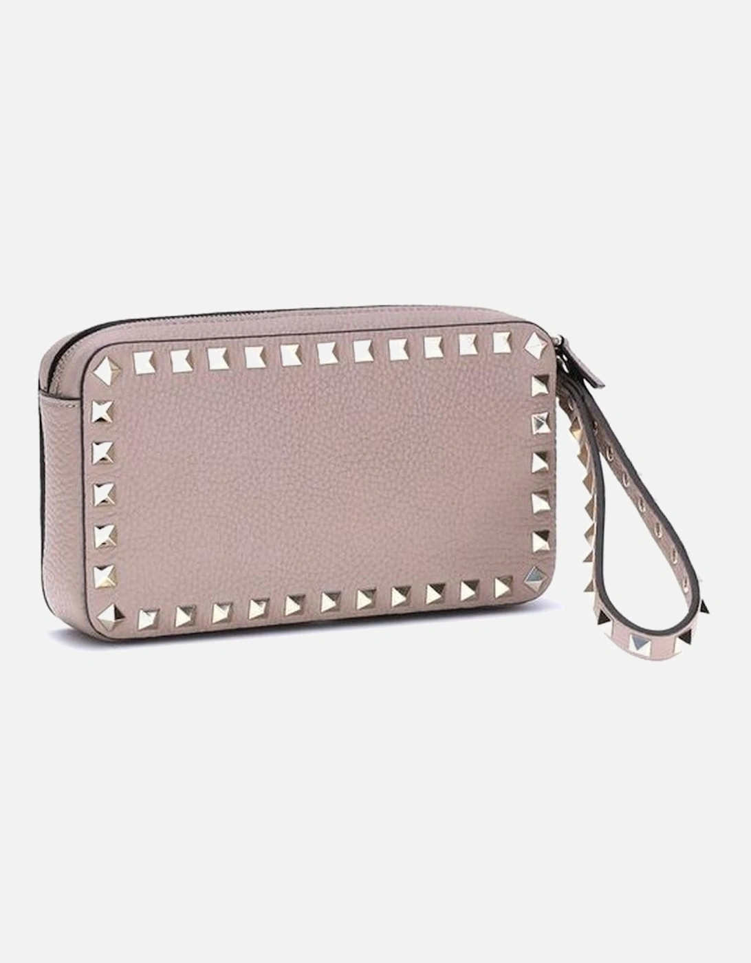Studded Calf Leather Pochette Women - Pink Miscellaneous Jewelry