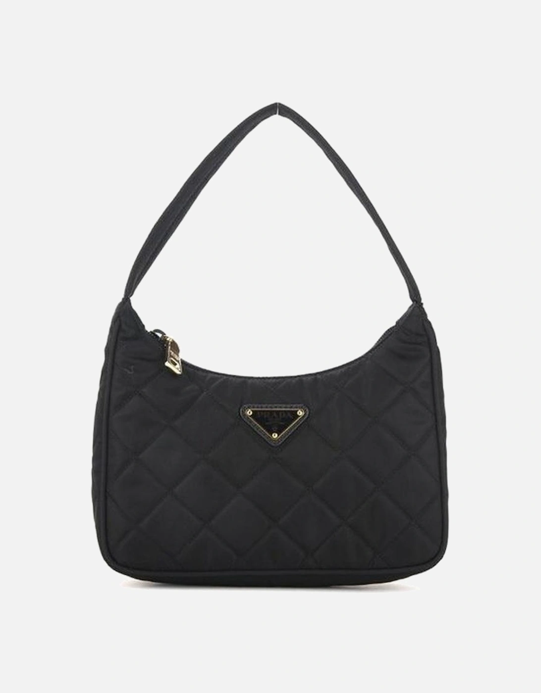 Quilted Fabric Shoulder Bag with Zipper Closure for Essentials Women -, 5 of 4