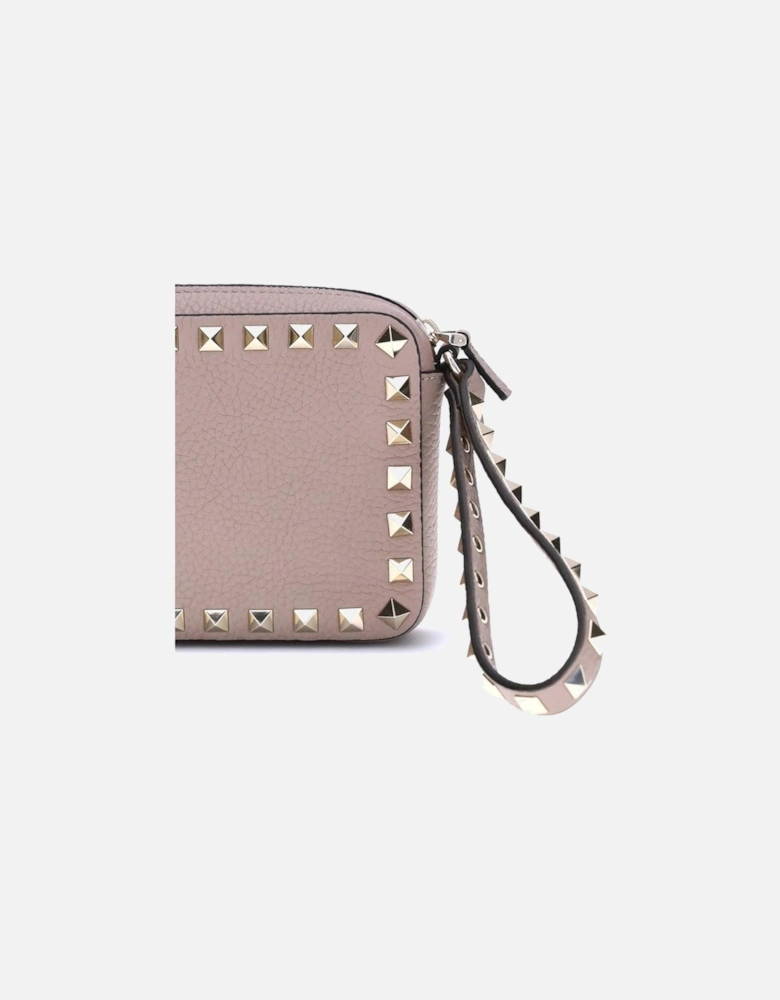 Studded Calf Leather Pochette Women - Pink Miscellaneous Jewelry