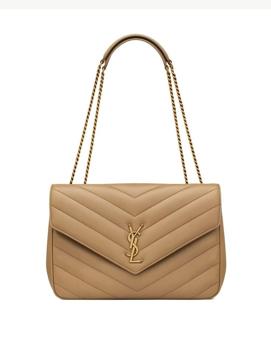 Elegant Shoulder Bag with Chain Strap Chevron Detailing and Classic, 5 of 4