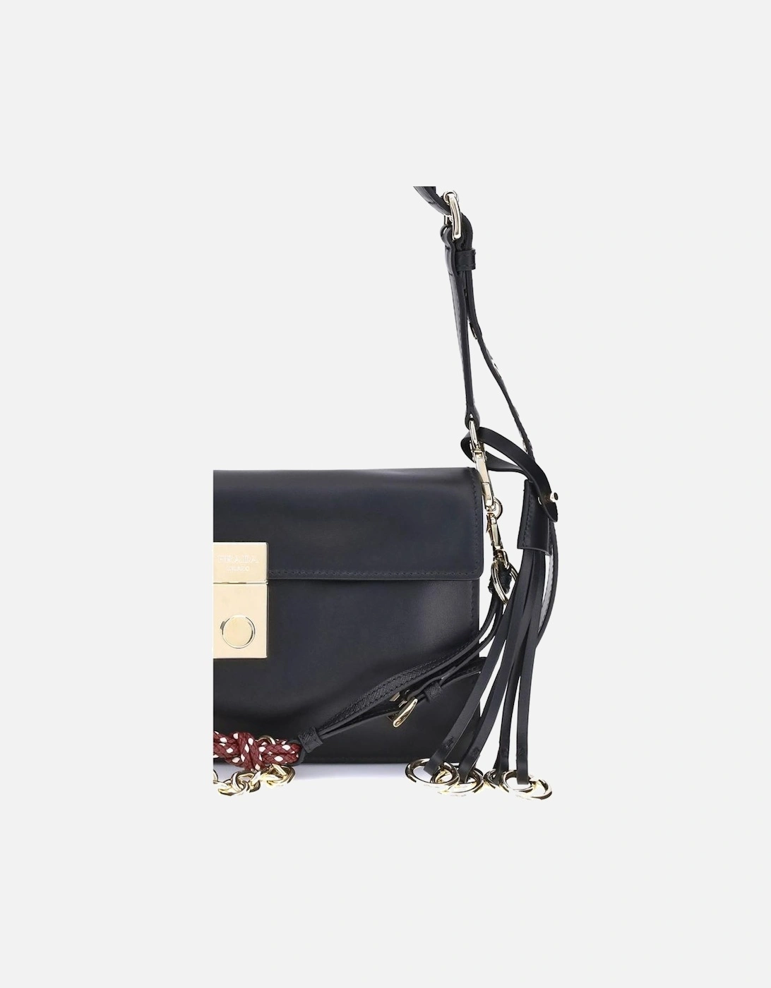 Soft Sound Small Leather Shoulder Bag Women - Black