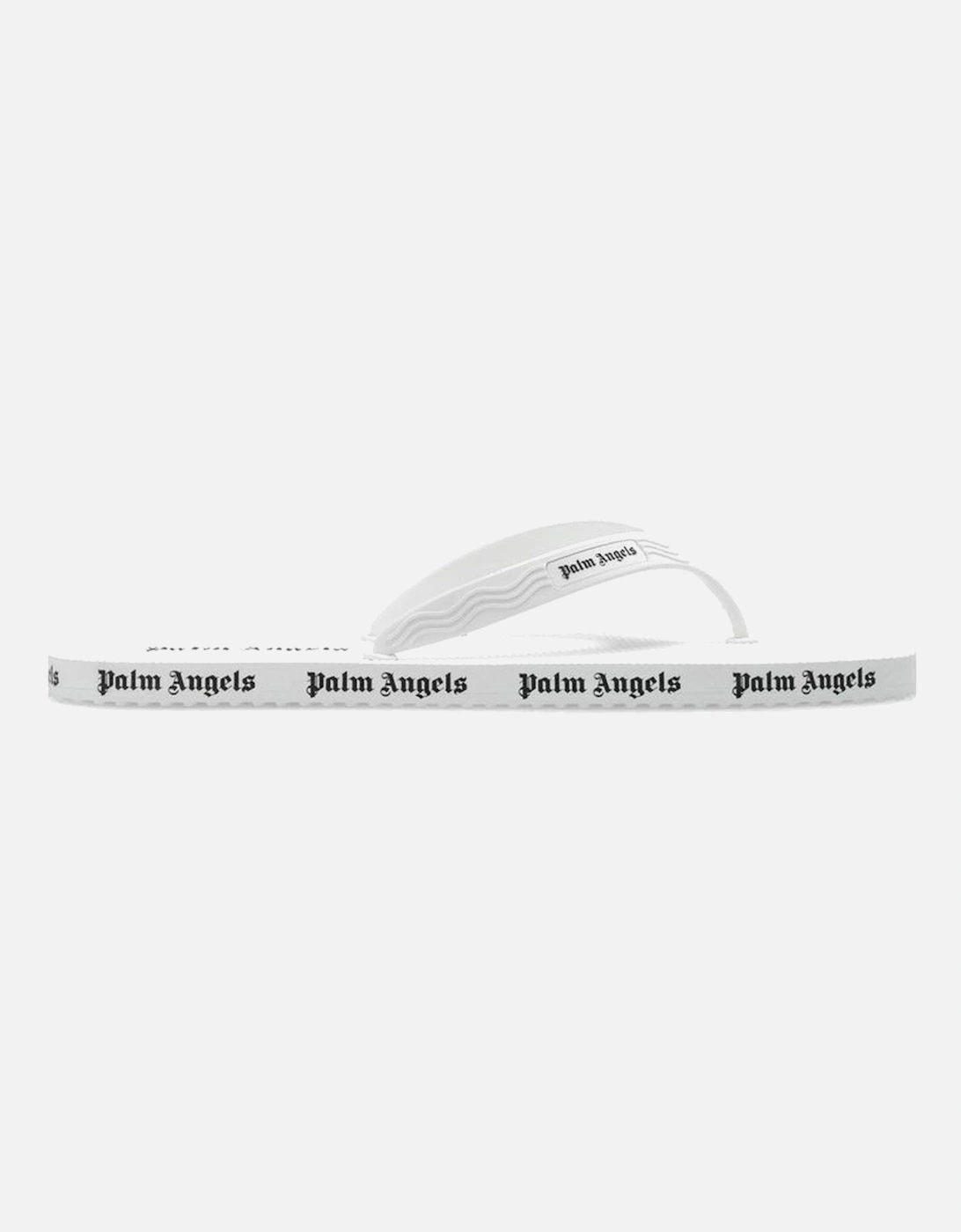 Square Toe Slip-On Rubber Shoes with Logo Detail Women - White, 5 of 4