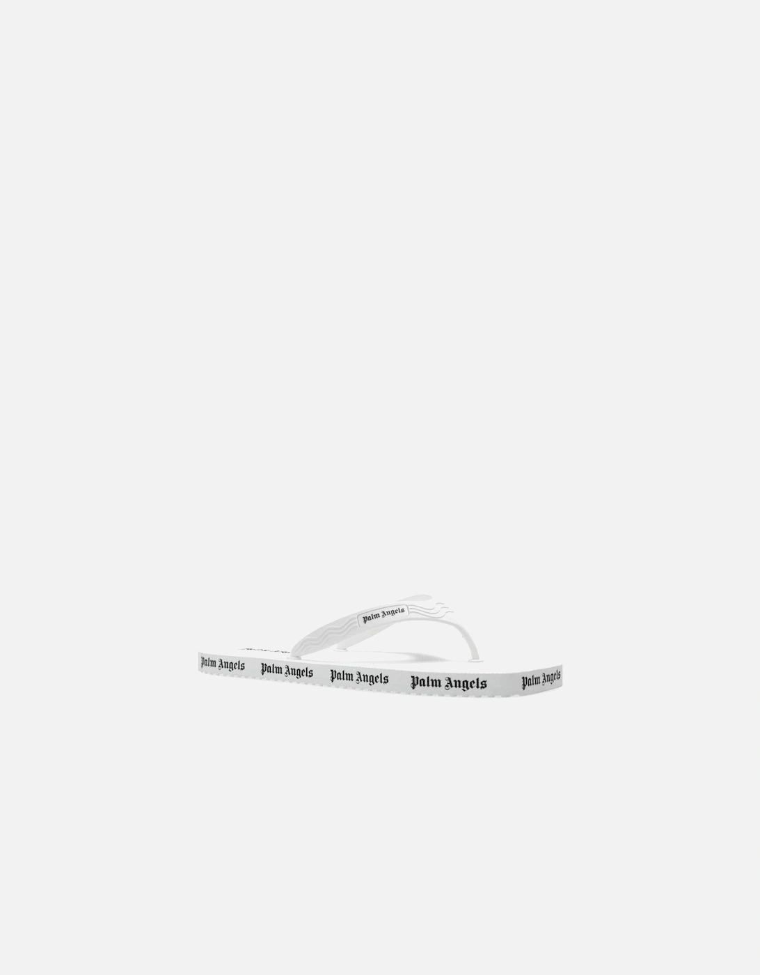 Square Toe Slip-On Rubber Shoes with Logo Detail Women - White