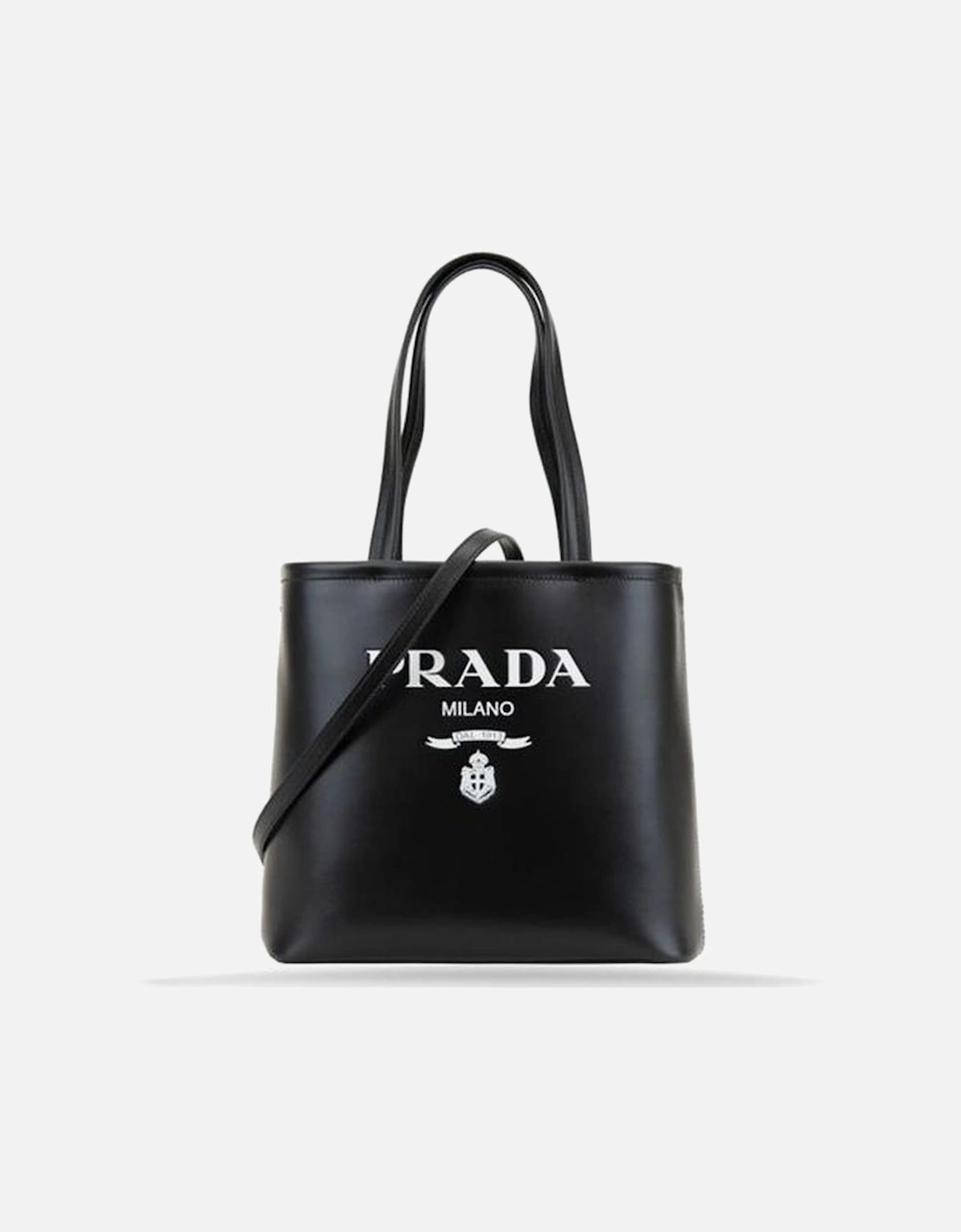 Prada Women's Black Elegant Carryall Handbag With Shoulder Strap - Bags - Size: One Size