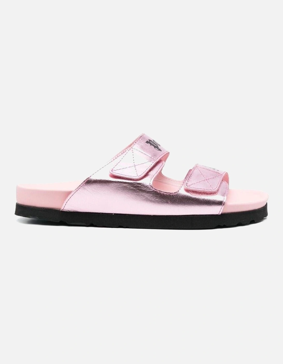 Calf Leather Slip-On Shoes with Velcro Strap Women - Multicolor, 5 of 4