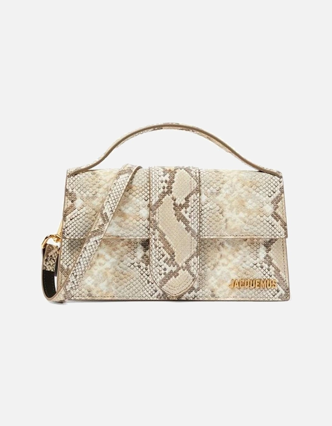 Structured Leather Top Handle Flap Bag with Adjustable Shoulder Strap, 5 of 4