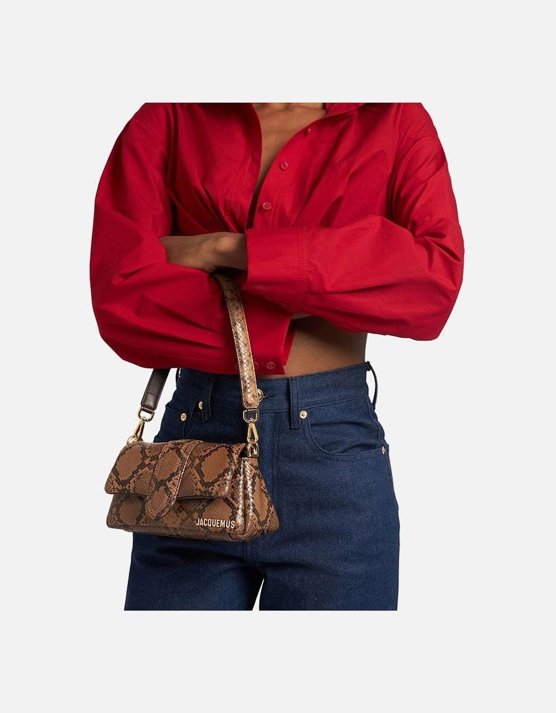 Structured Leather Top Handle Bag with Adjustable Shoulder Strap Women