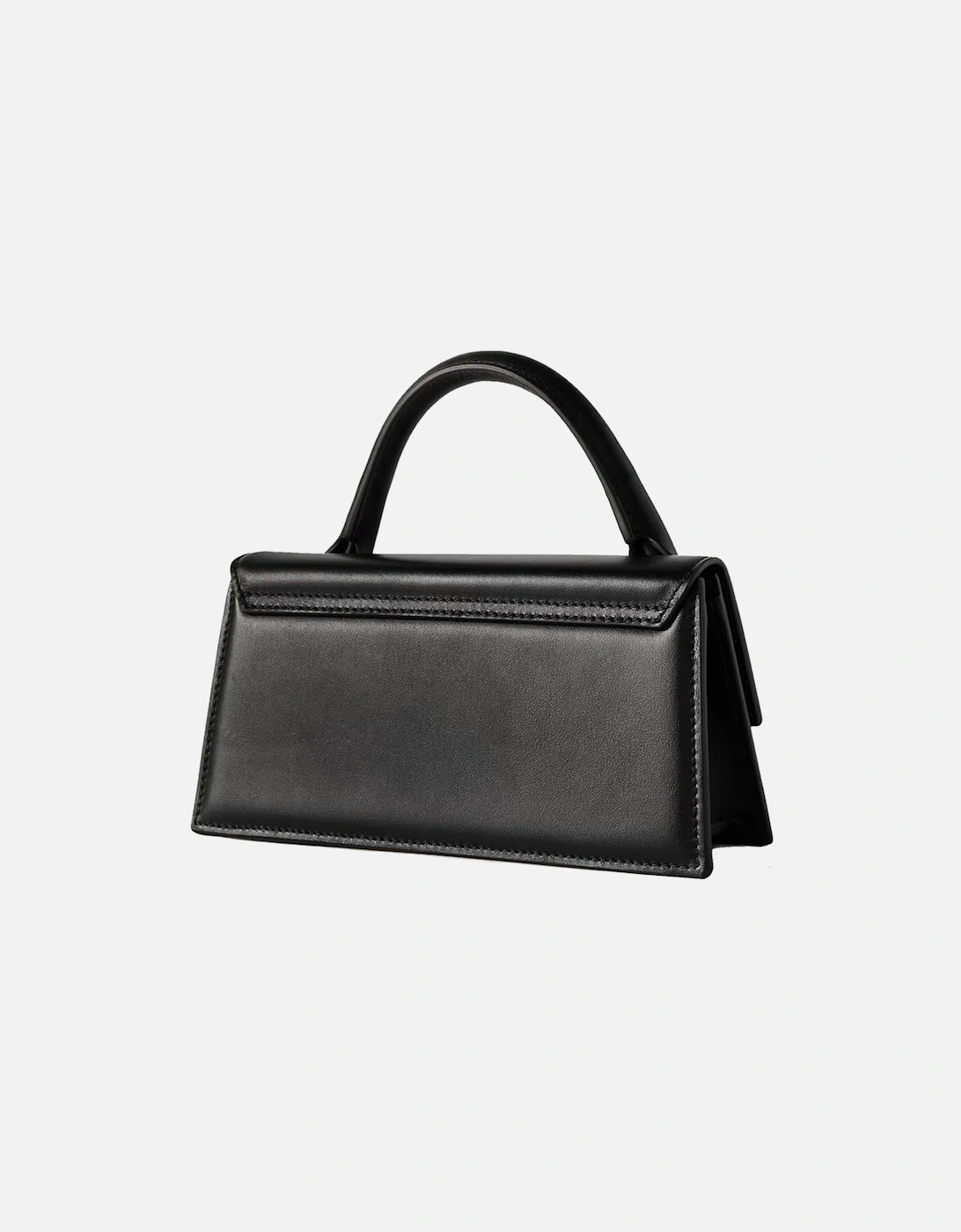 Structured Top Handle Bag with Shoulder Strap and Flap Closure Women -