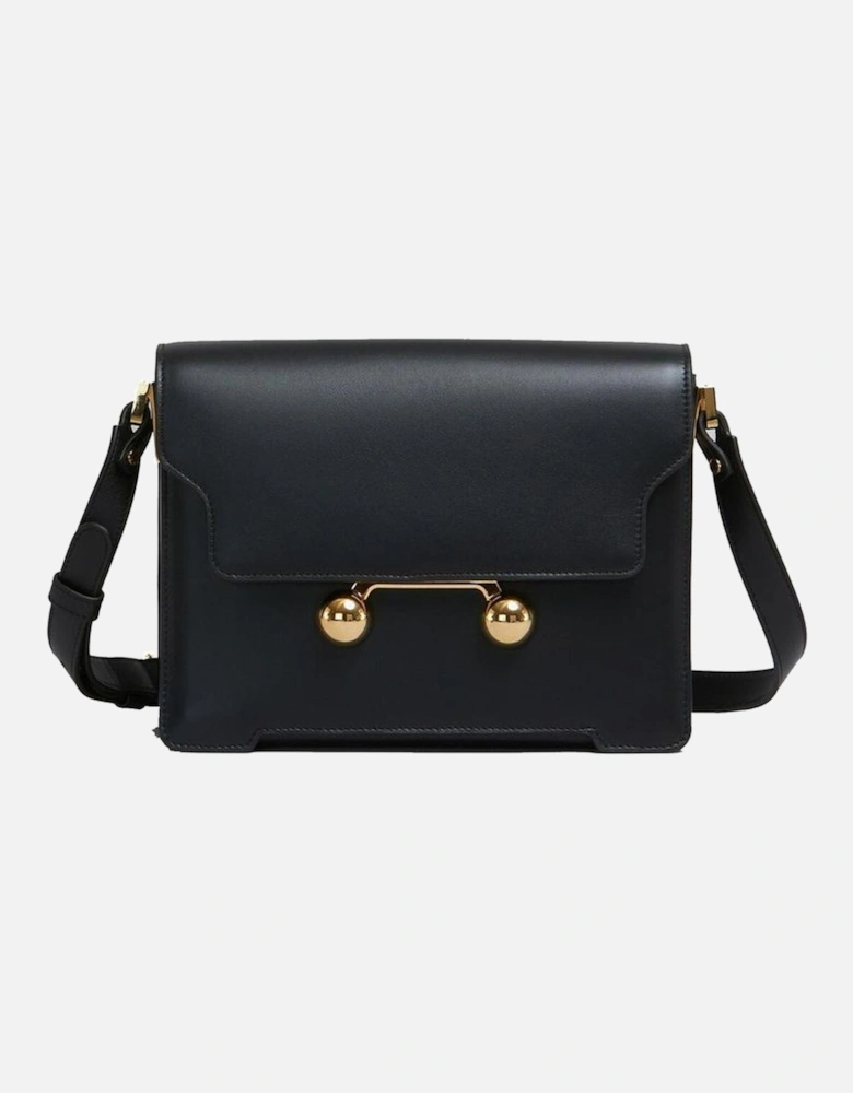 Structured Handbag with Adjustable Shoulder Strap and Distinctive