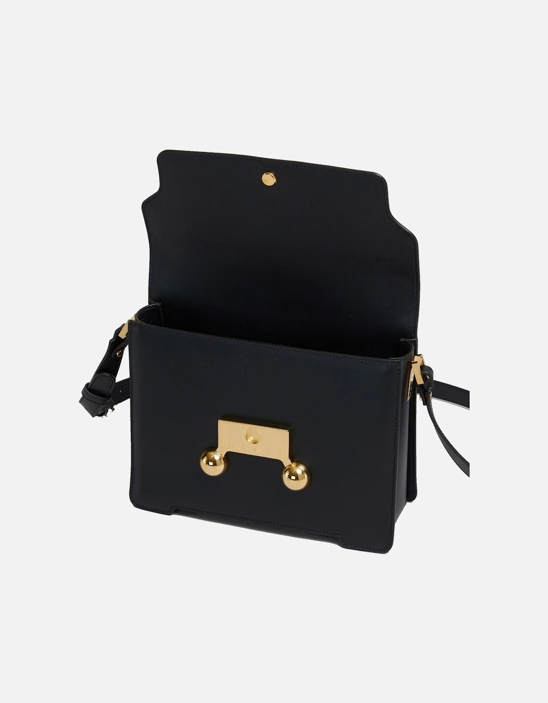 Structured Handbag with Adjustable Shoulder Strap and Distinctive