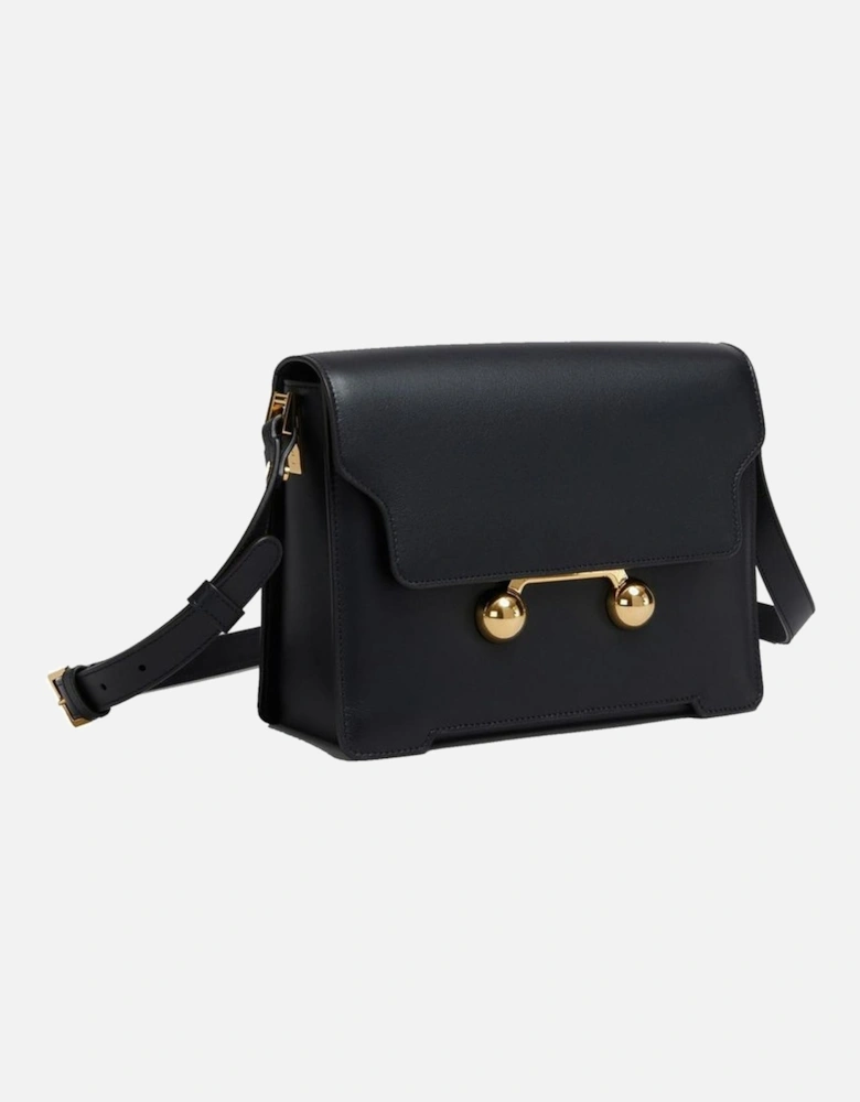 Structured Handbag with Adjustable Shoulder Strap and Distinctive