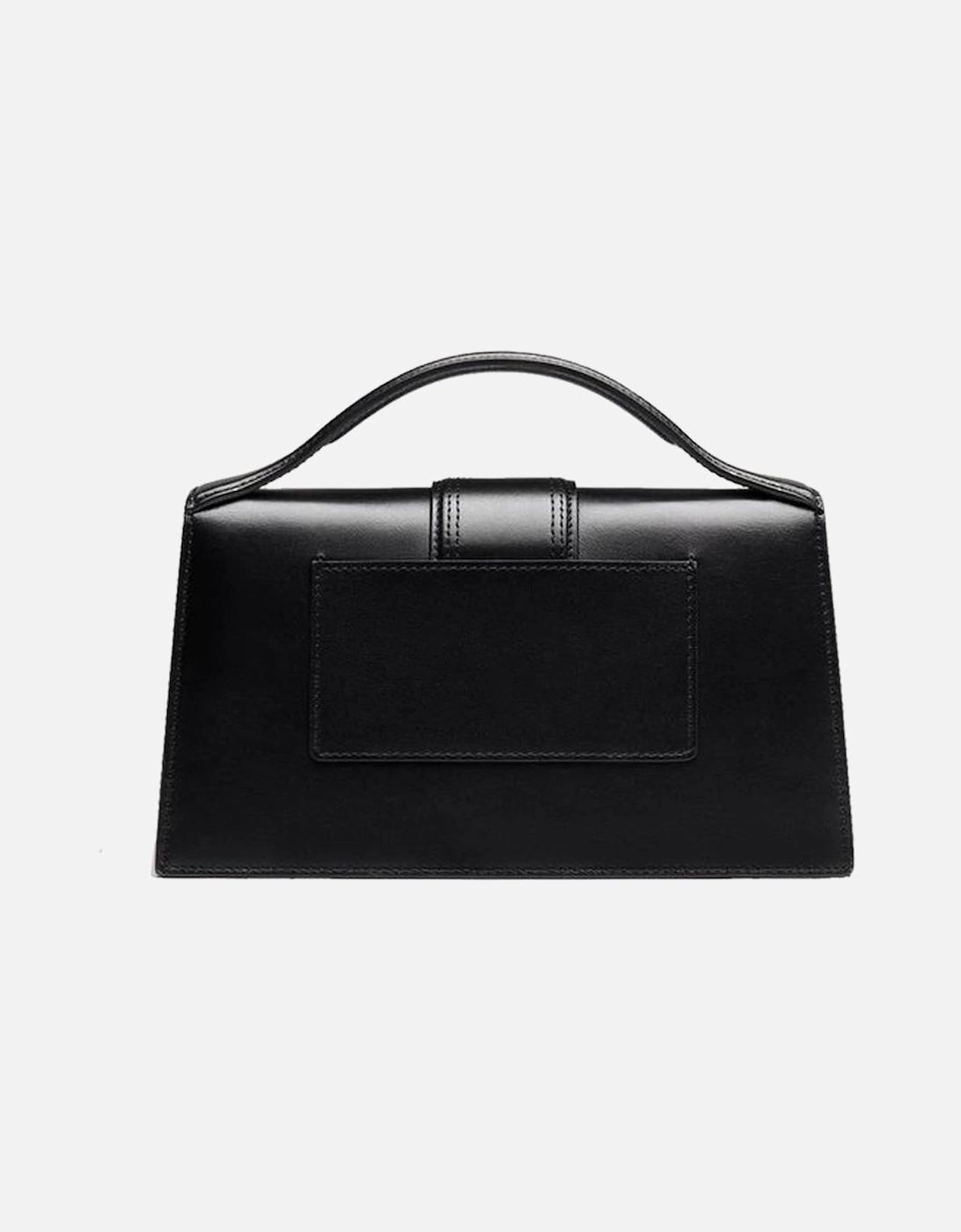Leather Flap Top Shoulder Bag Women - Black