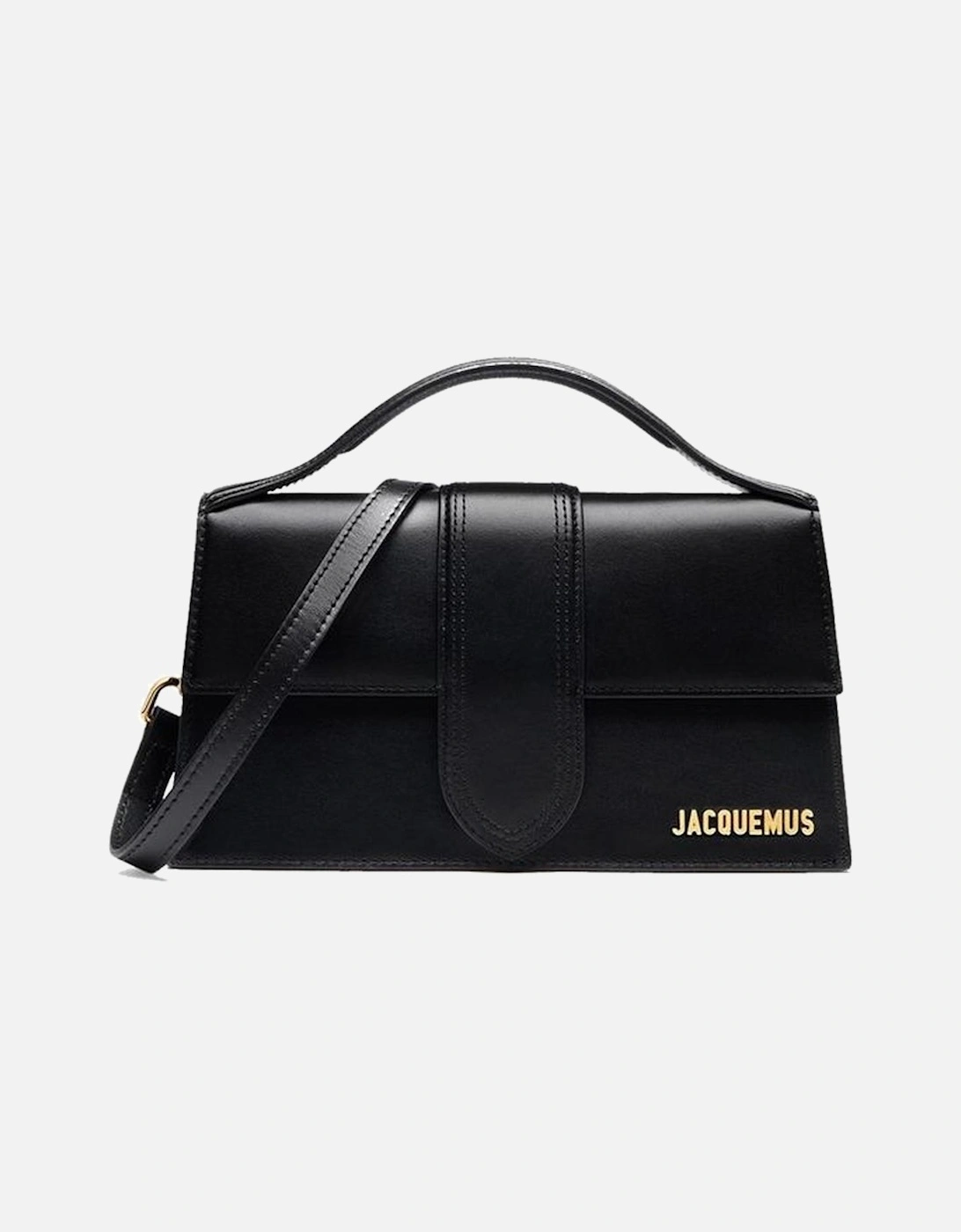 Leather Flap Top Shoulder Bag Women - Black, 5 of 4