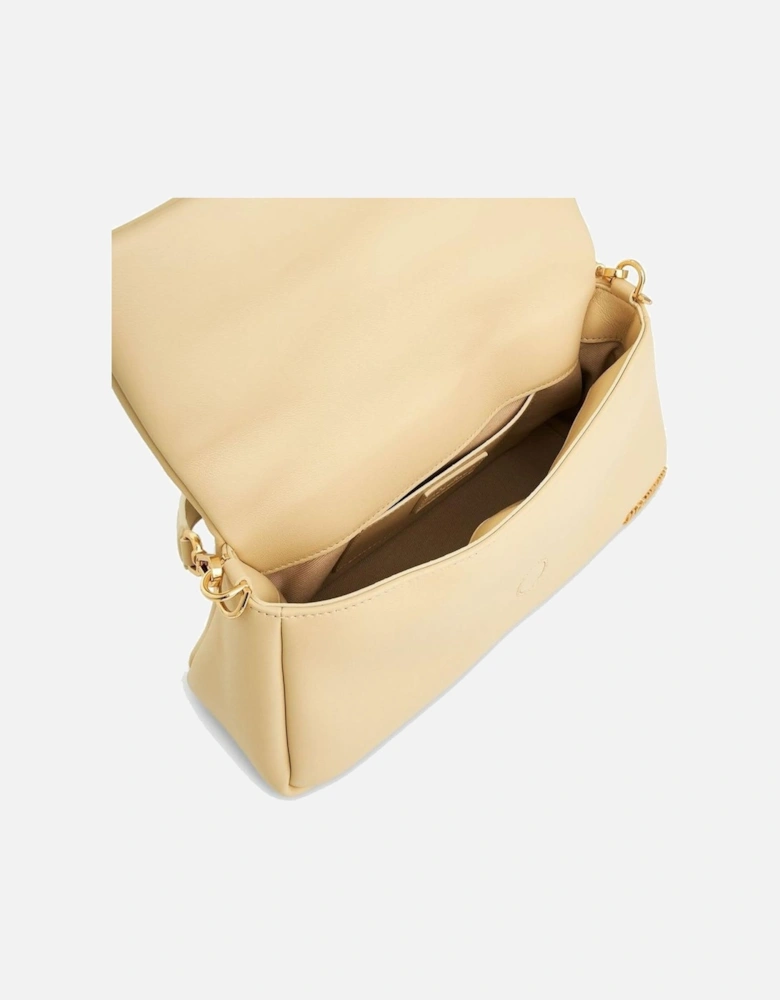 Elegant Leather Shoulder Bag with Adjustable Strap for Versatile