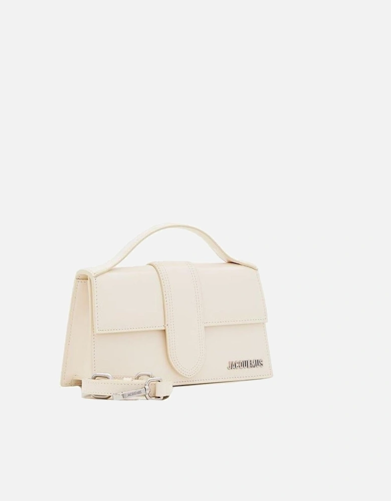 Flap Top Leather Shoulder Bag Women - Bicolor