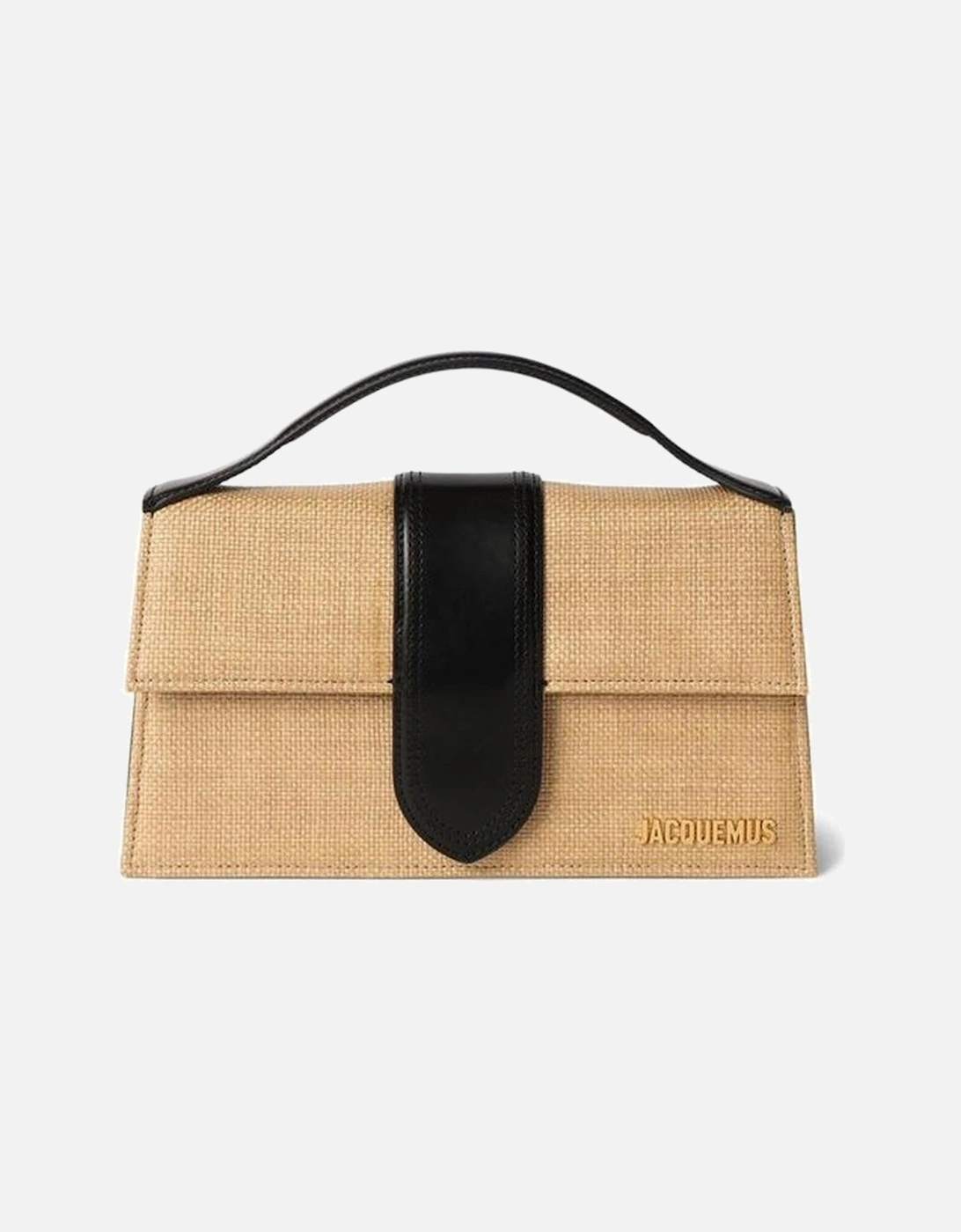 Structured Top Handle Bag with Flap Closure and Decorative Strap, 5 of 4