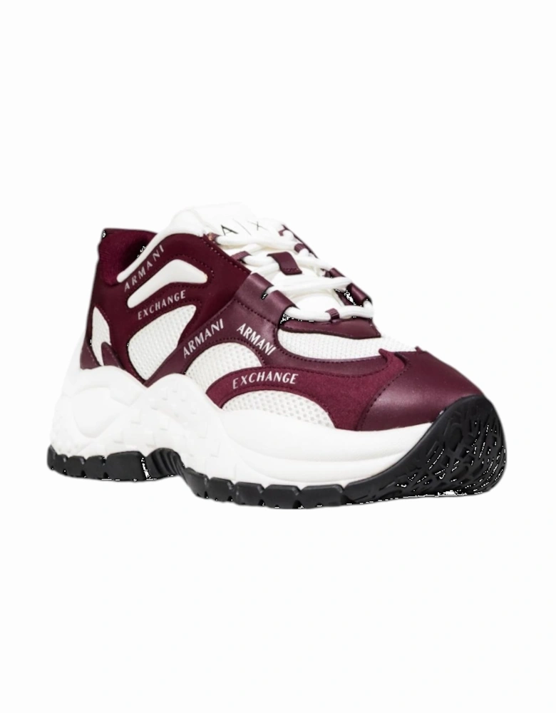 Lace-Up Rubber Sole Sneakers Women - Purple