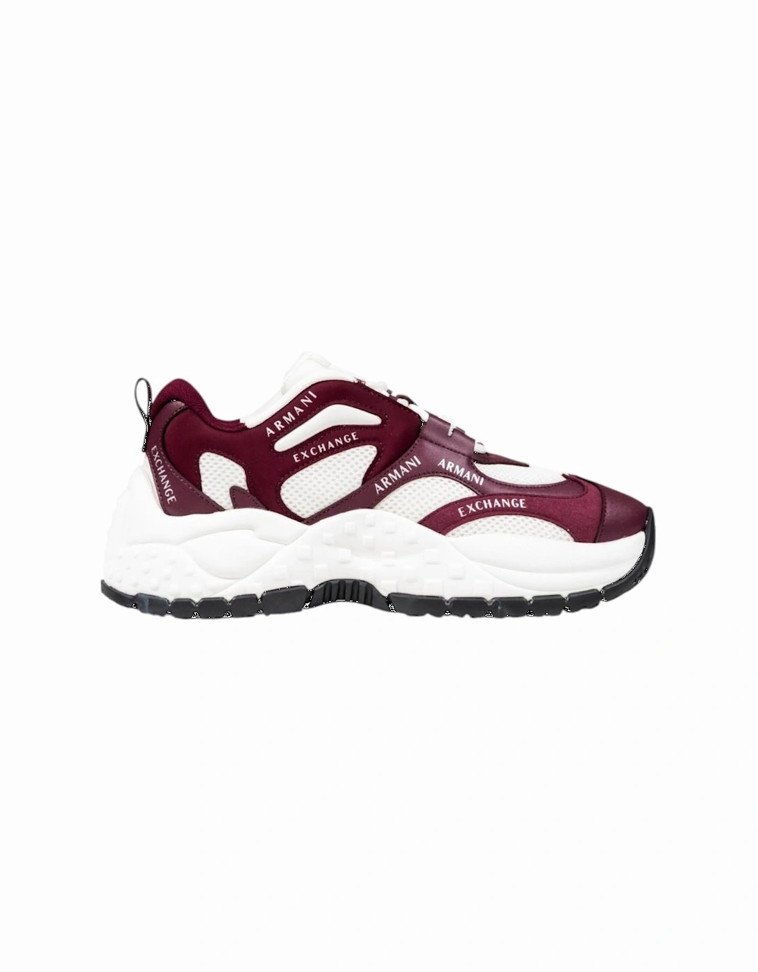 Armani Exchange Women's Purple Lace-Up Rubber Sole Sneakers - : Size 3.5