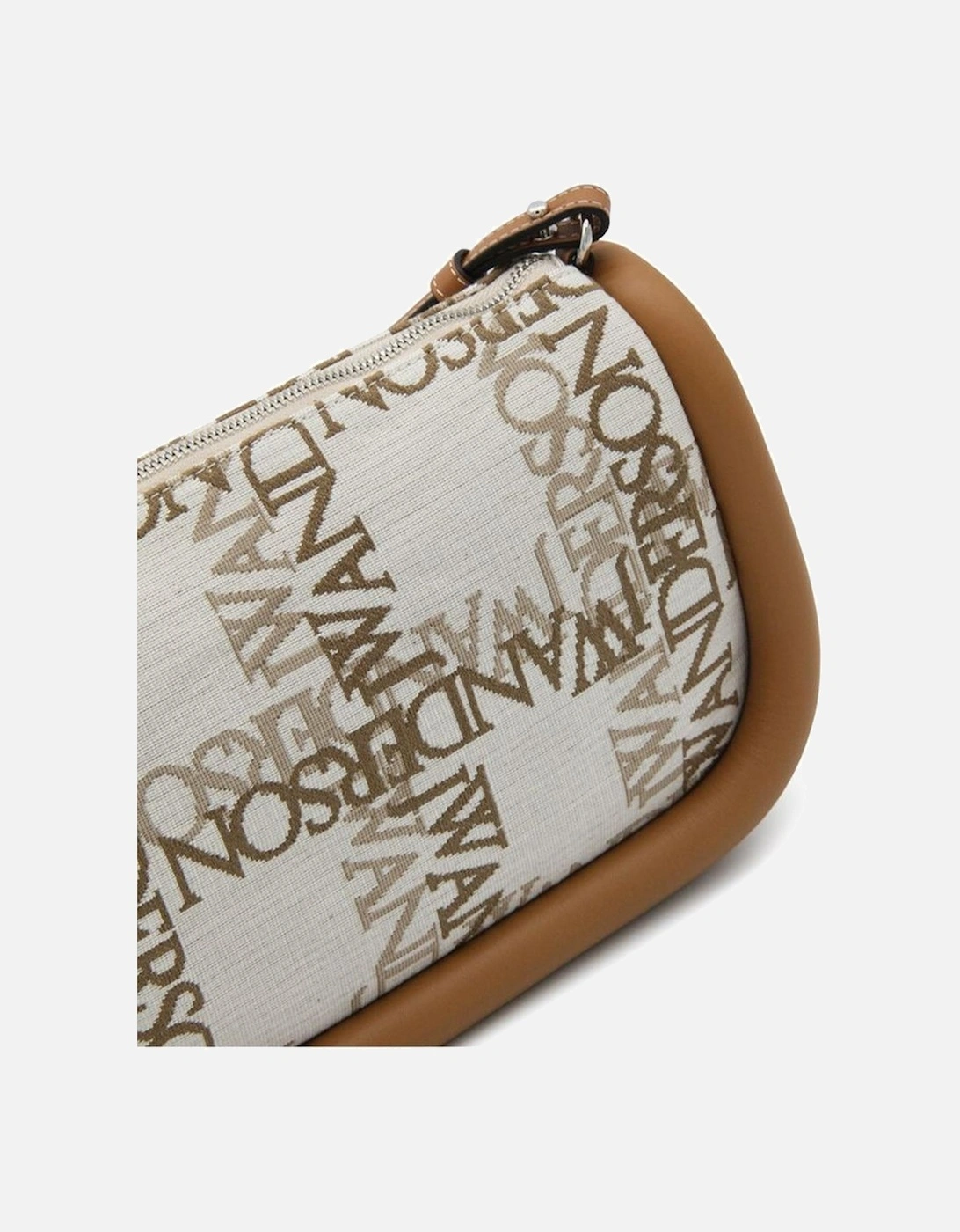 Printed Shoulder Bag with Chain Strap for Everyday Use Women - Brown