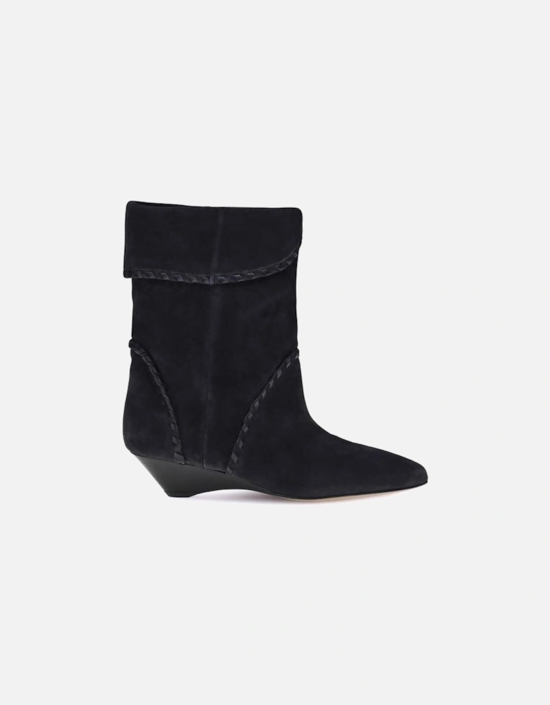 Calf Leather Upper and Sole Boots Women - Black