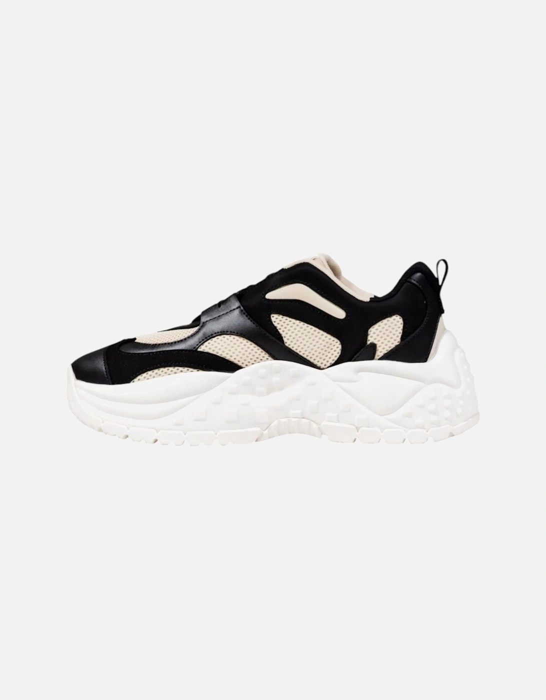 Lace-Up Rubber Sole Sneakers Women - Black