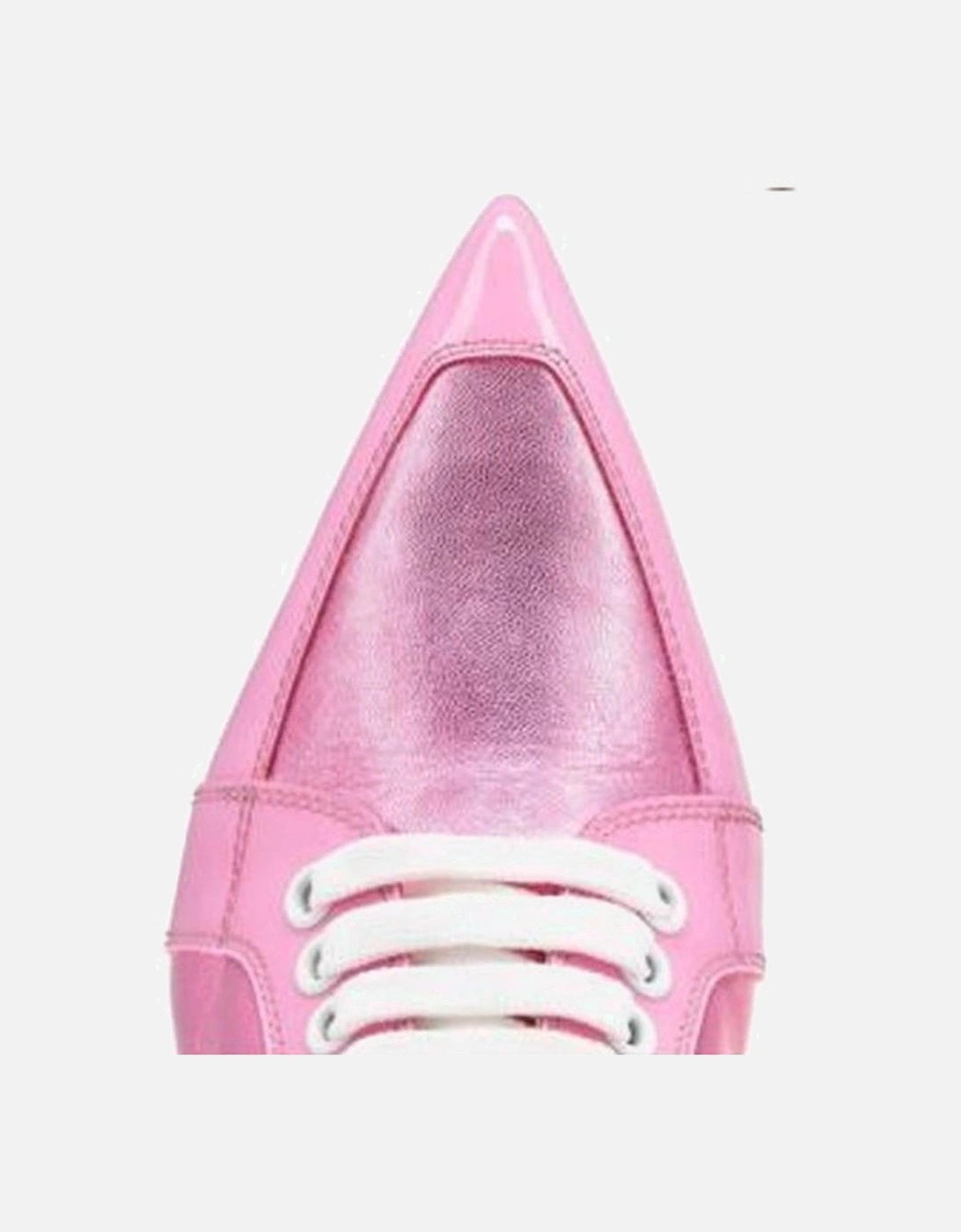 Patent Leather Pointed Toe Lace-Up Heels Women - Multicolor Pumps