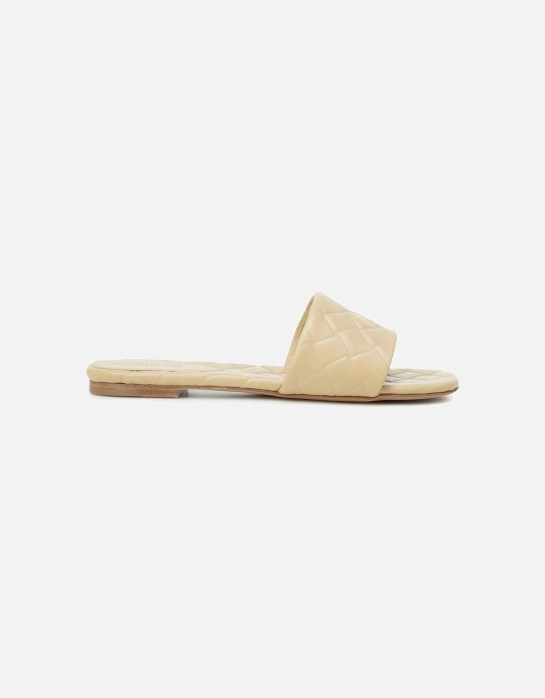 High Frequency Weave Motif Leather Sandals Women - Beige, 4 of 3