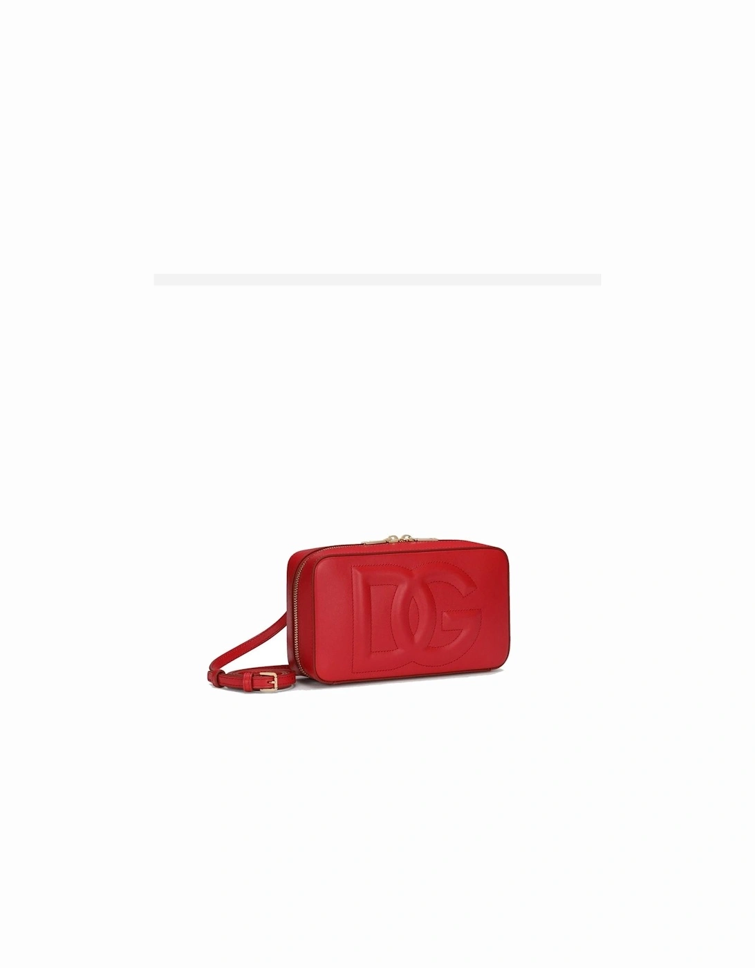 Elegant Leather Pouch with Stylish Logo Detailing - Versatile