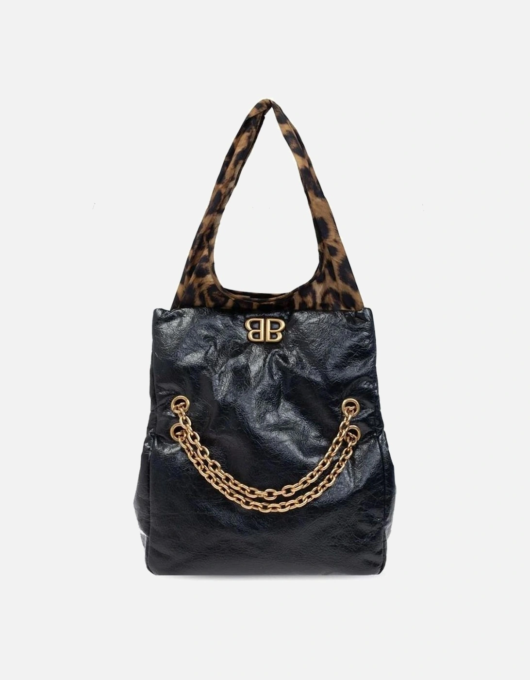 Elegant Shoulder Bag with Detachable Chain and Unique Design Women -