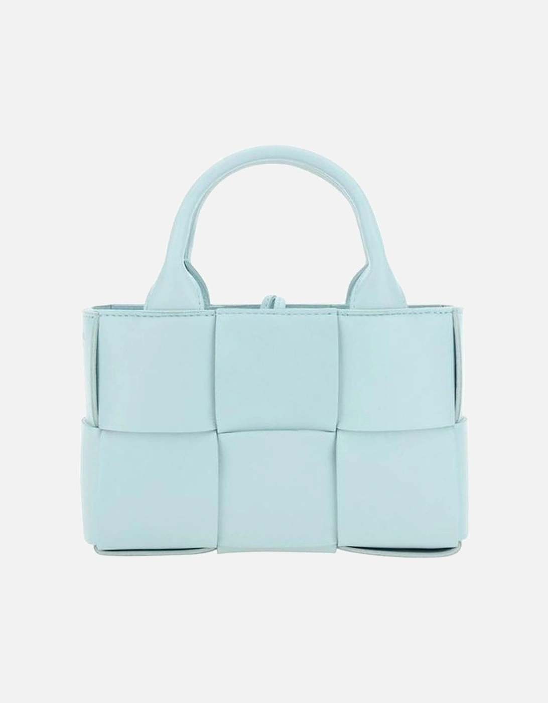 Elegant Woven Design Leather Top Handle Bag for Daily Use Women - Blue, 5 of 4