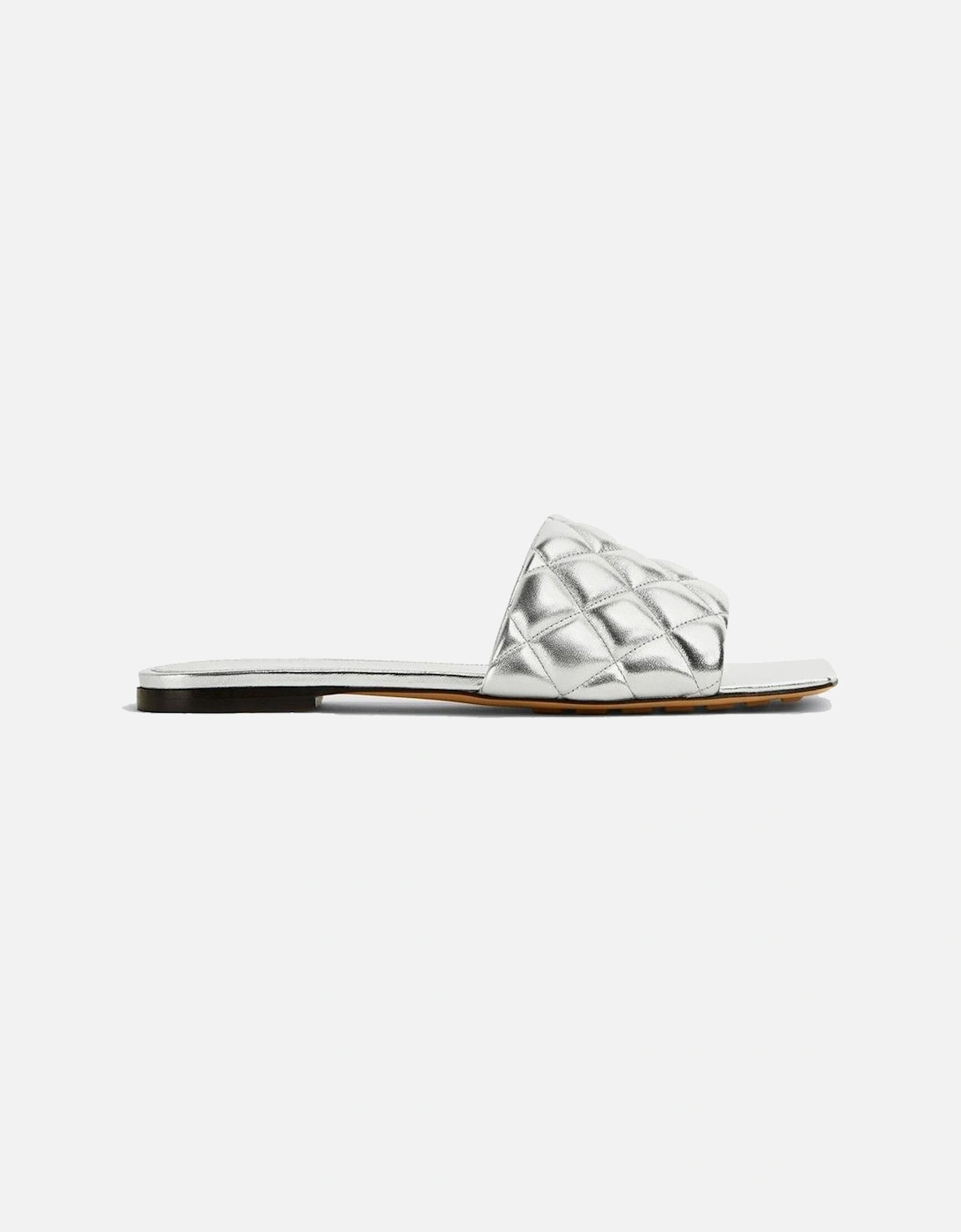Calf Leather Loafers with Leather Lining Women - Silver Sandals, 3 of 2