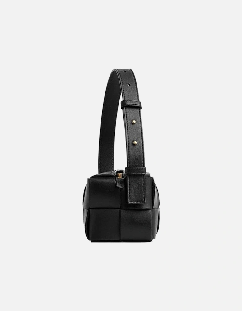 Woven Shoulder Bag with Adjustable Strap Versatile Accessory Women -