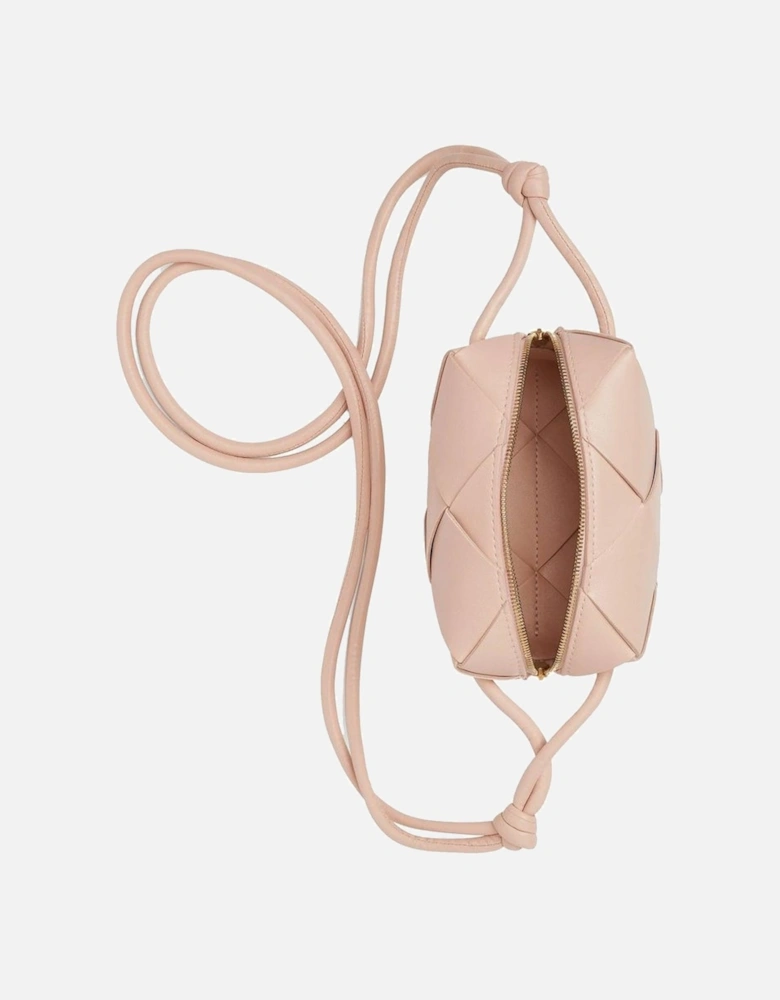 Woven Handle Top Elegant Handbag Stylish Everyday Accessory Women -
