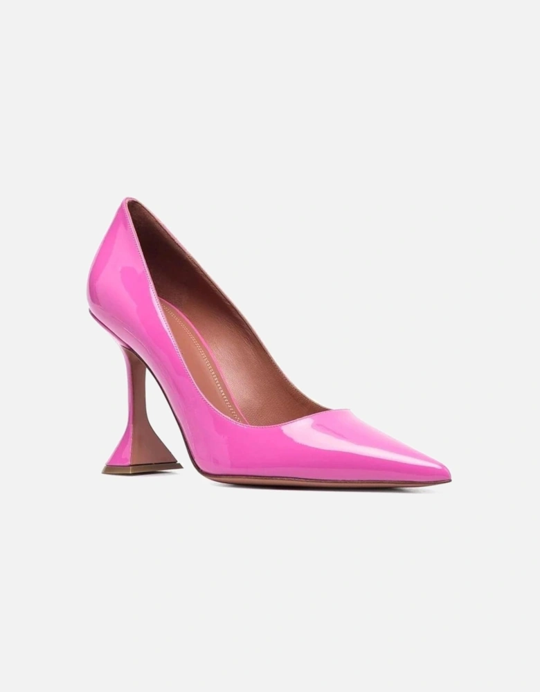 Patent Leather Pointed Toe High Heel Pumps Women - Multicolor
