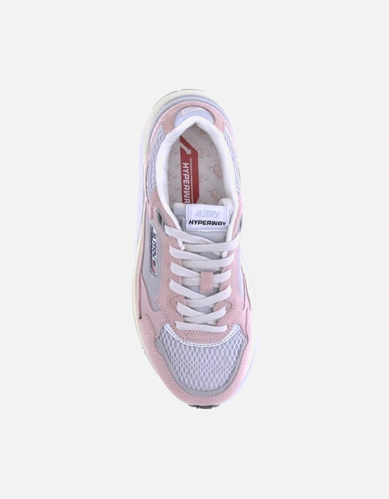 Hyperway Low Suede and Fabric Sneakers Women - Multicolor
