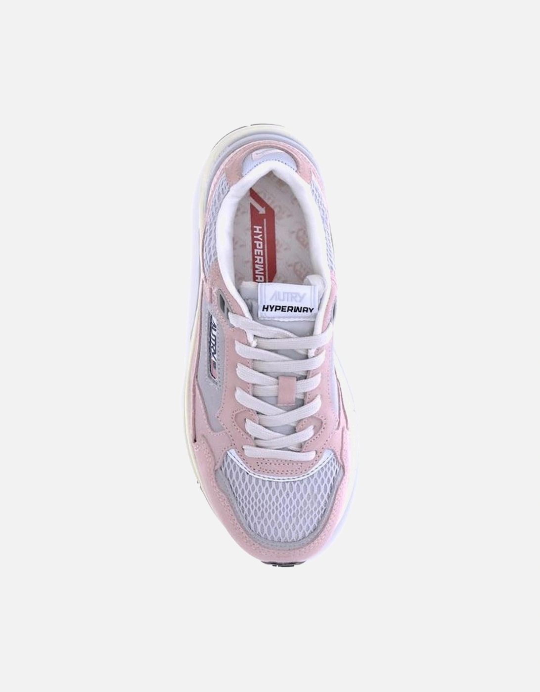 Hyperway Low Suede and Fabric Sneakers Women - Multicolor