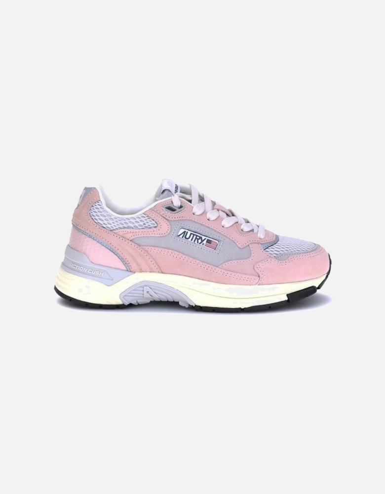 Hyperway Low Suede and Fabric Sneakers Women - Multicolor