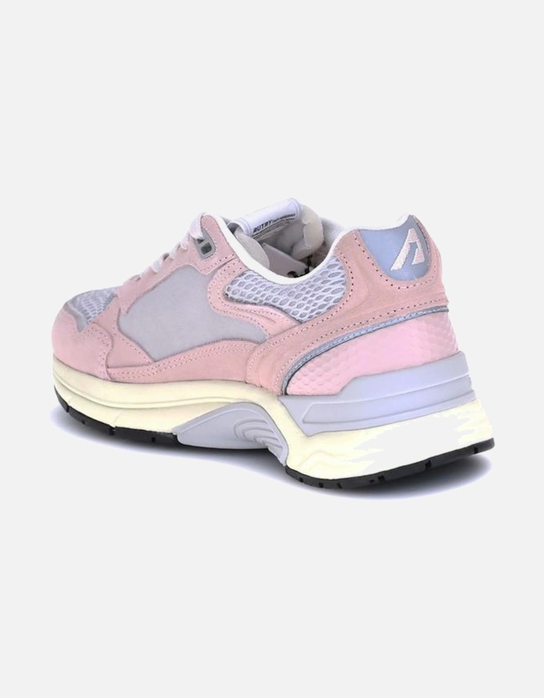 Hyperway Low Suede and Fabric Sneakers Women - Multicolor