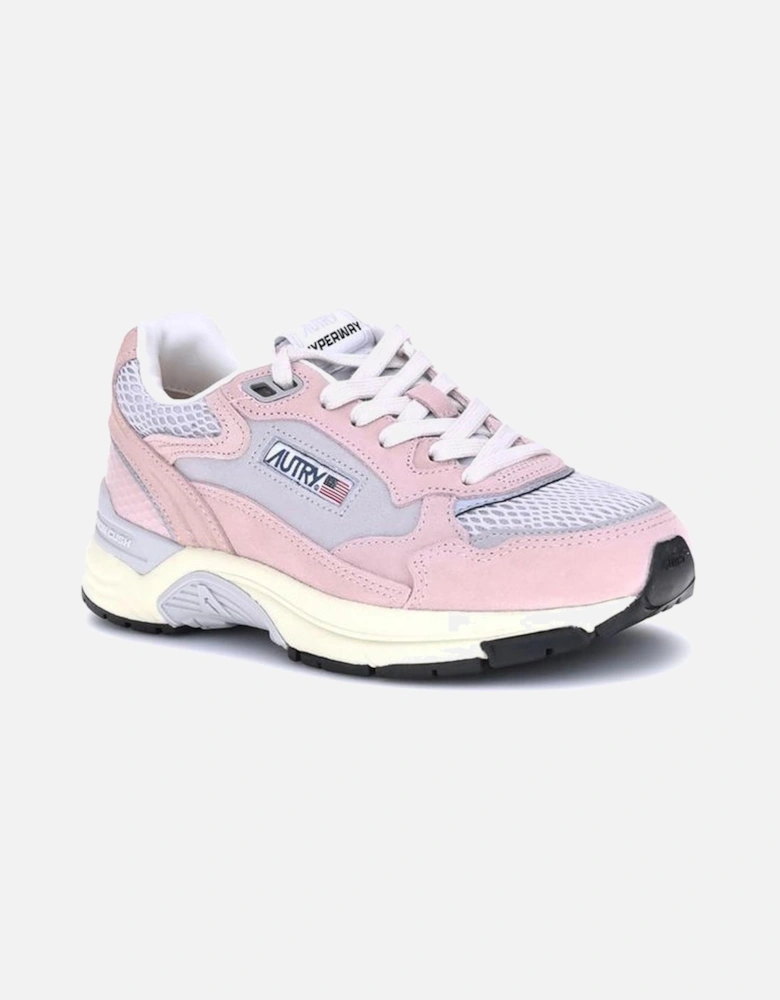 Hyperway Low Suede and Fabric Sneakers Women - Multicolor