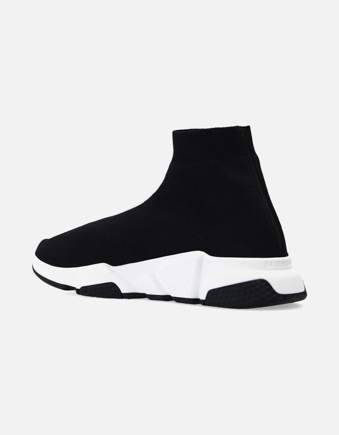 Slip-On Fabric Sneakers with Logo Detail Women - Black