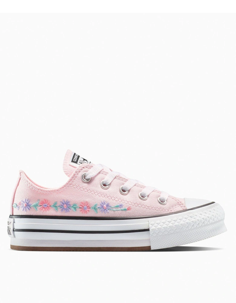 Kids Eva Lift Ox Trainers - Egret/White/Pale Surplus