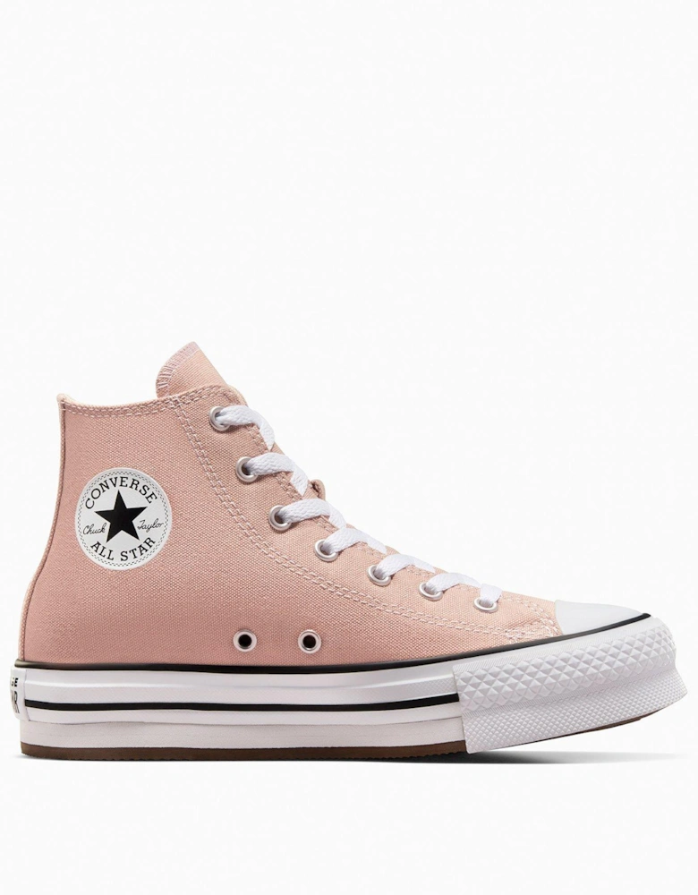 Junior Seasonal Color Chuck Taylor All Star Eva Lift Trainers - Purple