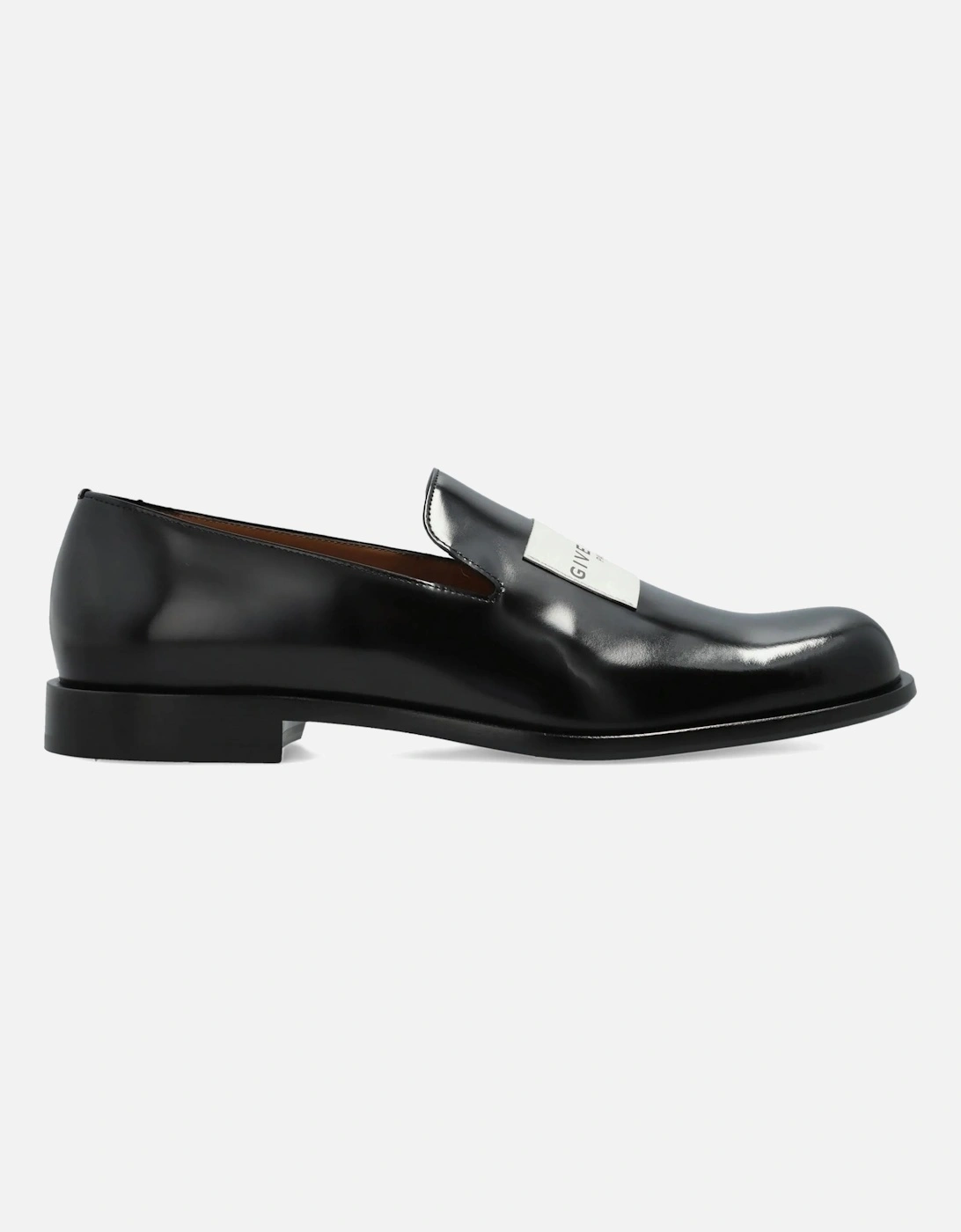 Givenchy Men's LABEL LOAFERS - Black - Size: 9