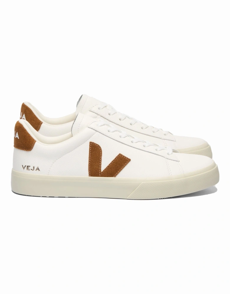 Campo Leather Trainer White/Cognac