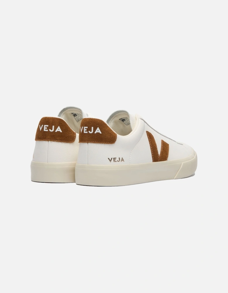 Campo Leather Trainer White/Cognac