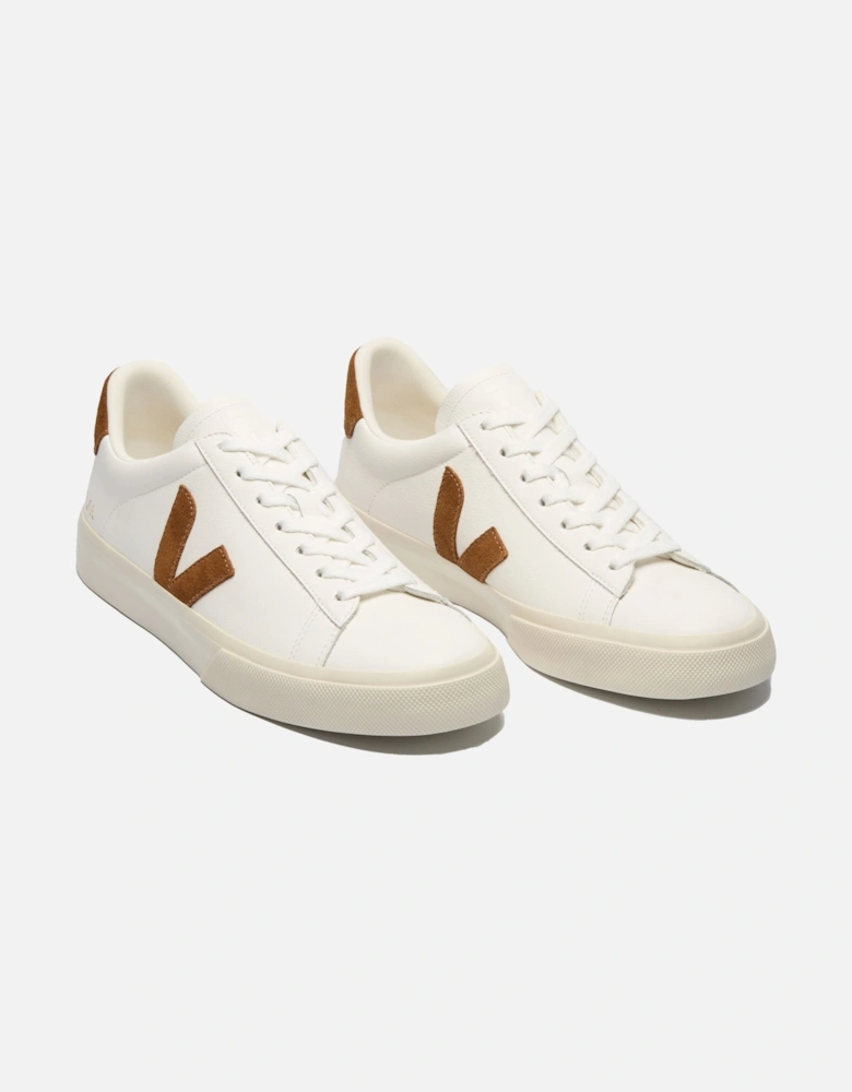 Campo Leather Trainer White/Cognac