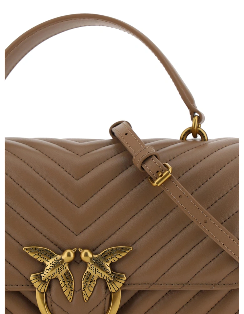 Love Birds Mini Bag Women - Brown Handbags