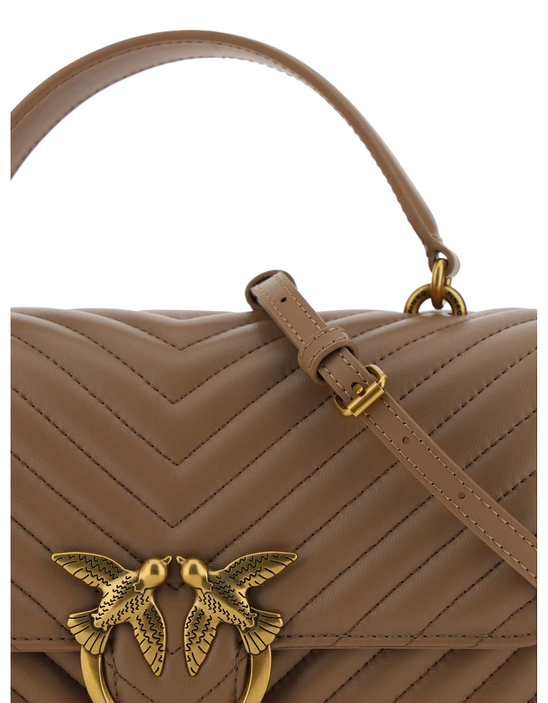 Love Birds Mini Bag Women - Brown Handbags